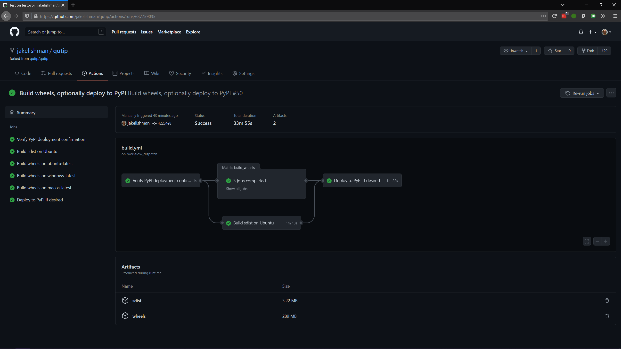 Release and Distribution — QuTiP 5.2 Documentation